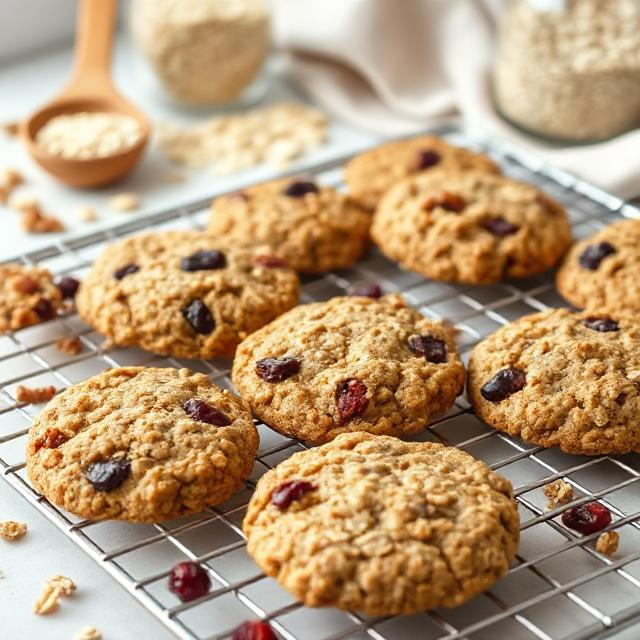 Homemade Oatmeal Breakfast Cookies 