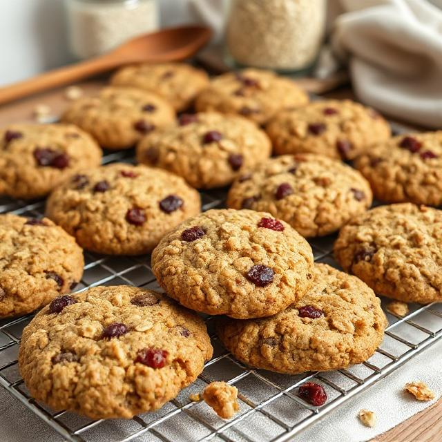 Homemade Oatmeal Breakfast Cookies