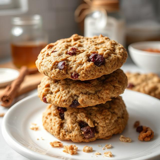 Homemade Oatmeal Breakfast Cookies