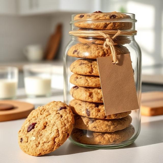 Homemade Oatmeal Breakfast Cookies