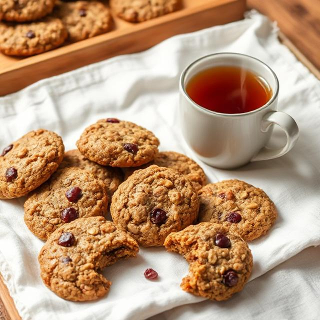 Homemade Oatmeal Breakfast Cookies