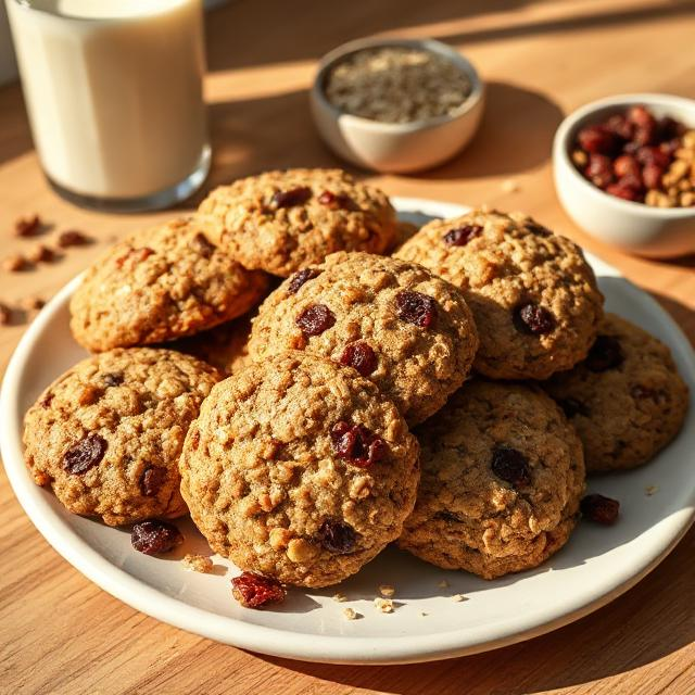 Homemade Oatmeal Breakfast Cookies