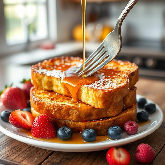 Hawaiian Roll French Toast