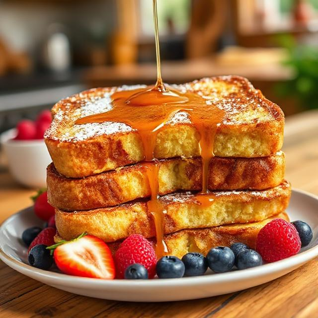 Hawaiian Roll French Toast