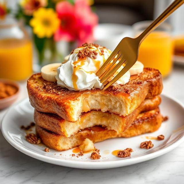 Hawaiian Roll French Toast