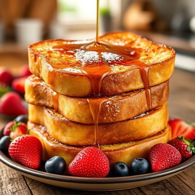 Hawaiian Roll French Toast