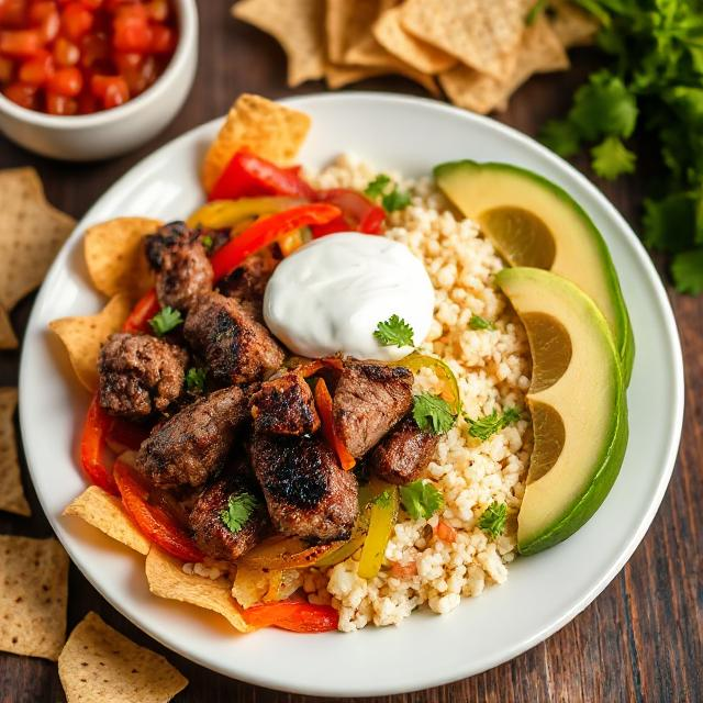 Steak Fajita Bowl Recipe