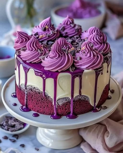 Purple Velvet Cake