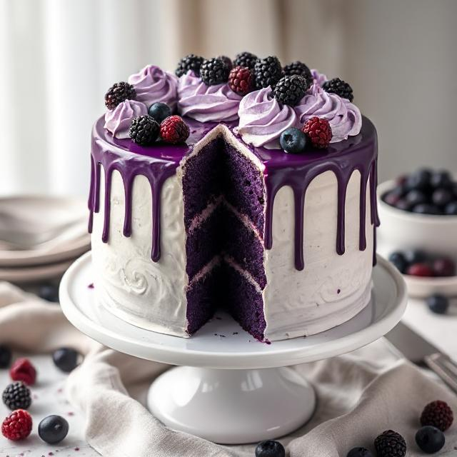 Purple Velvet Cake