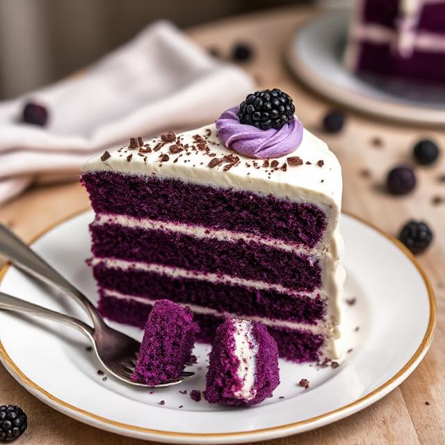 Purple Velvet Cake